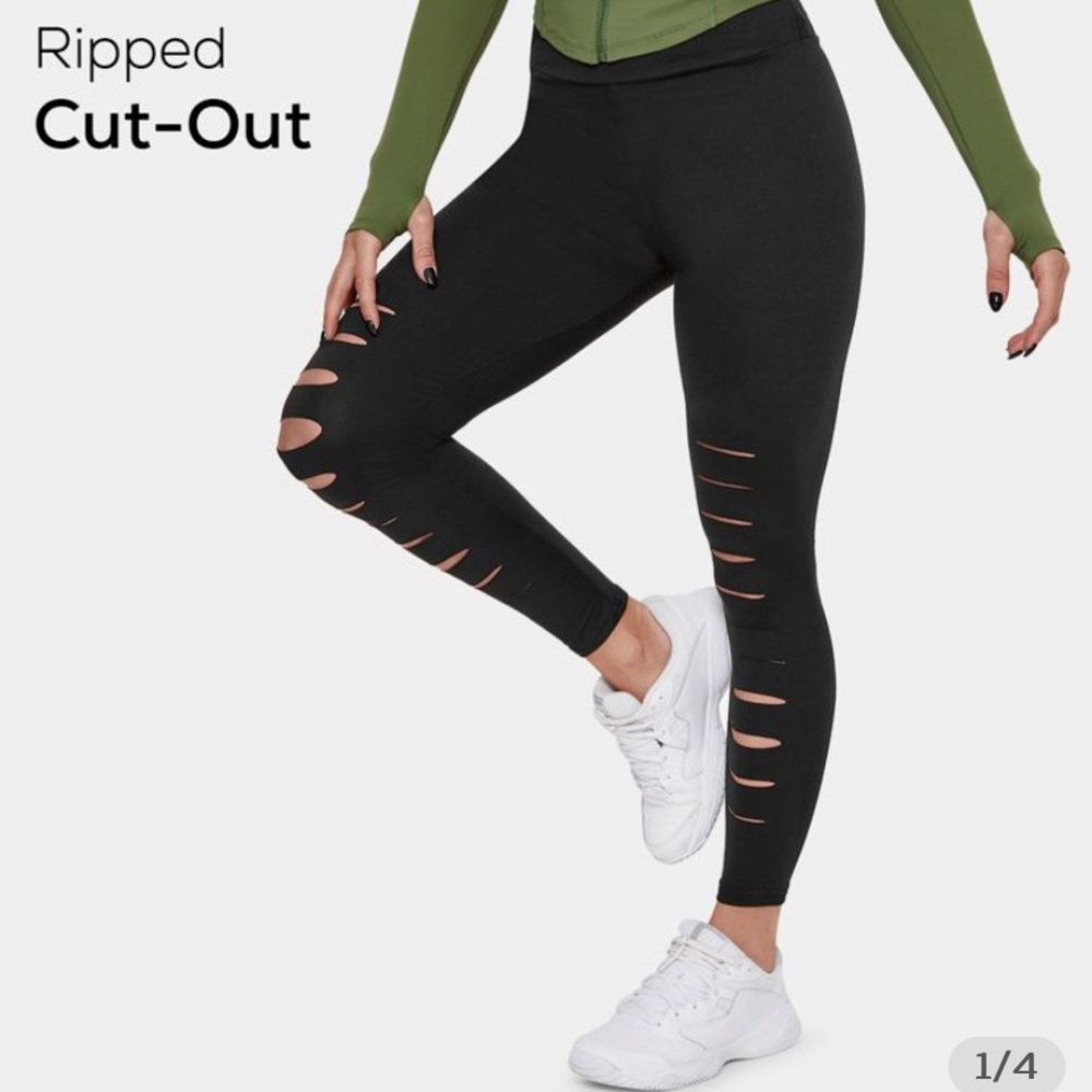 HALARA ripped leggings